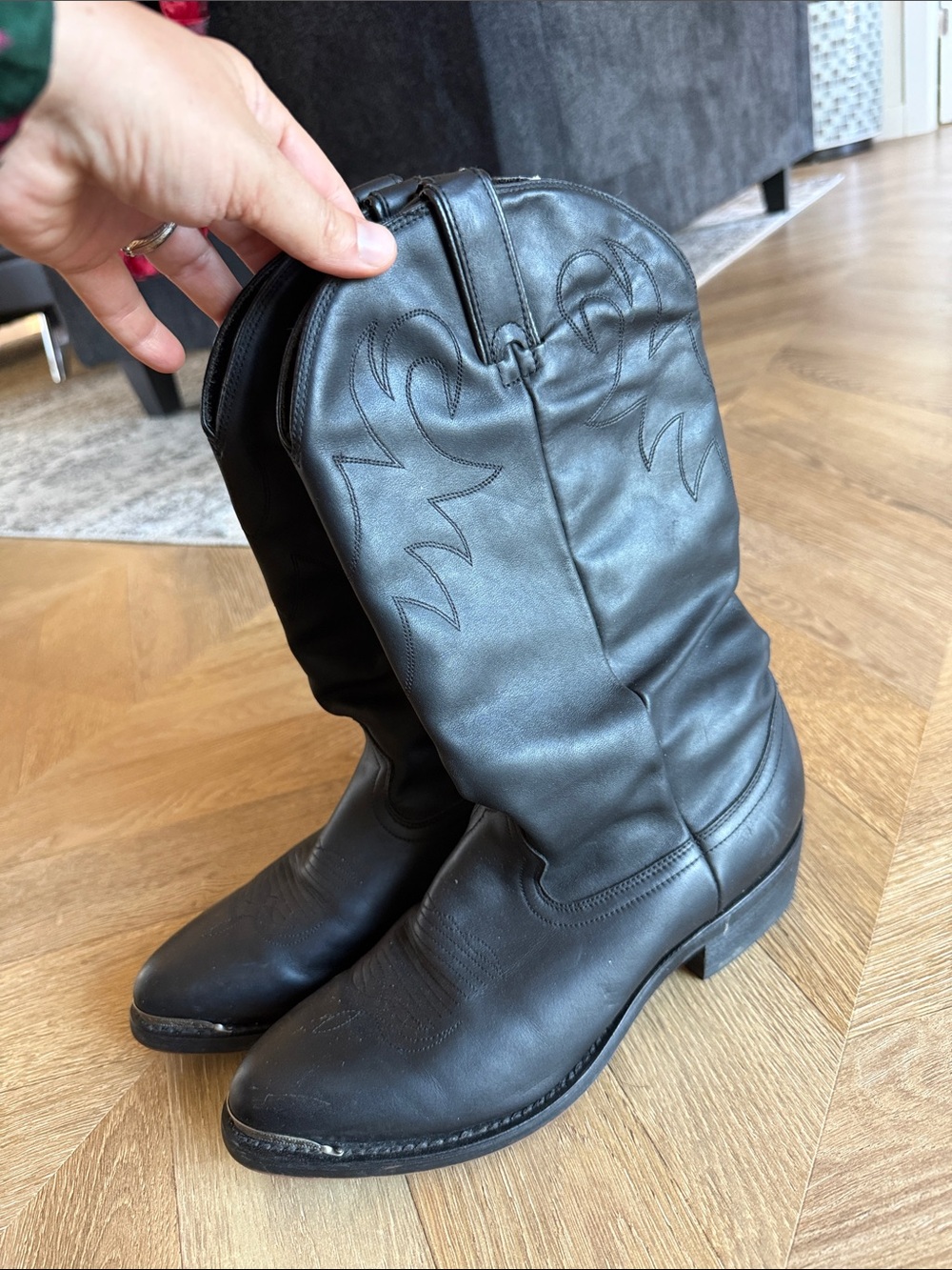 Durango Mens leather cowboy Boots